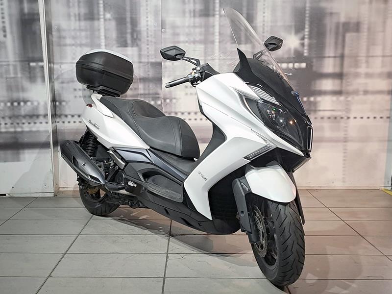 Kymco Downtown 350i Abs Bianco Cevedale Opaco usata - moto scooter maxiscooter