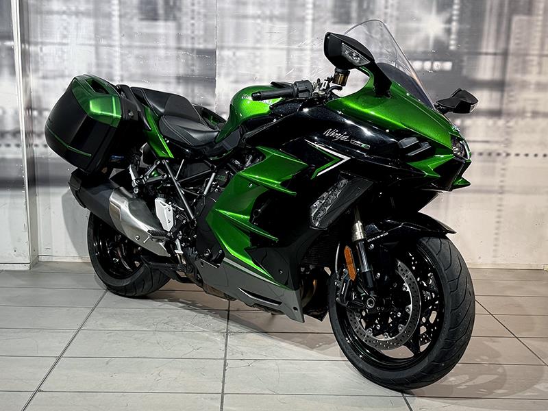 Kawasaki Ninja H2 1000 SX Green / Black usata - moto sportive