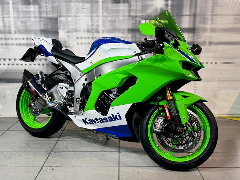 Kawasaki Ninja 1000 ZX-10R 40th Performance Lime Green / Pearl White usata - moto sportive
