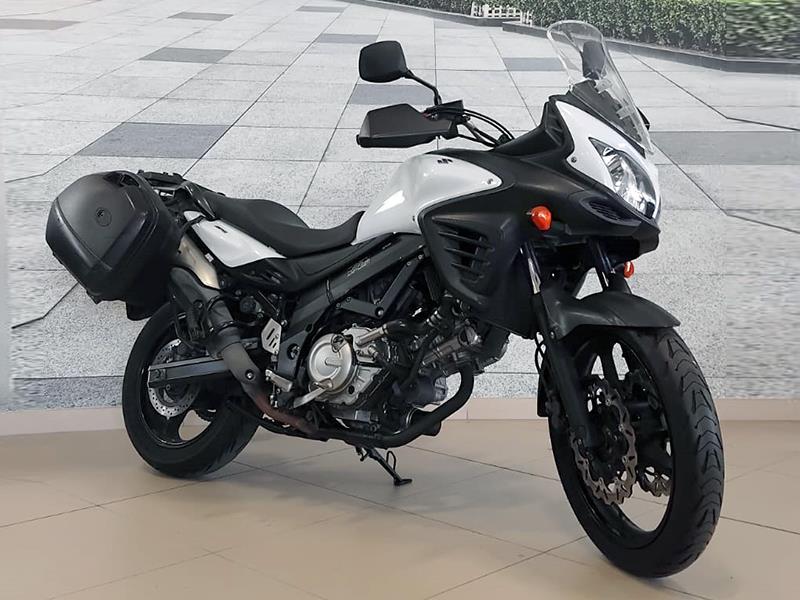 Suzuki V-Strom 650 Abs Bianco usata - moto crossover