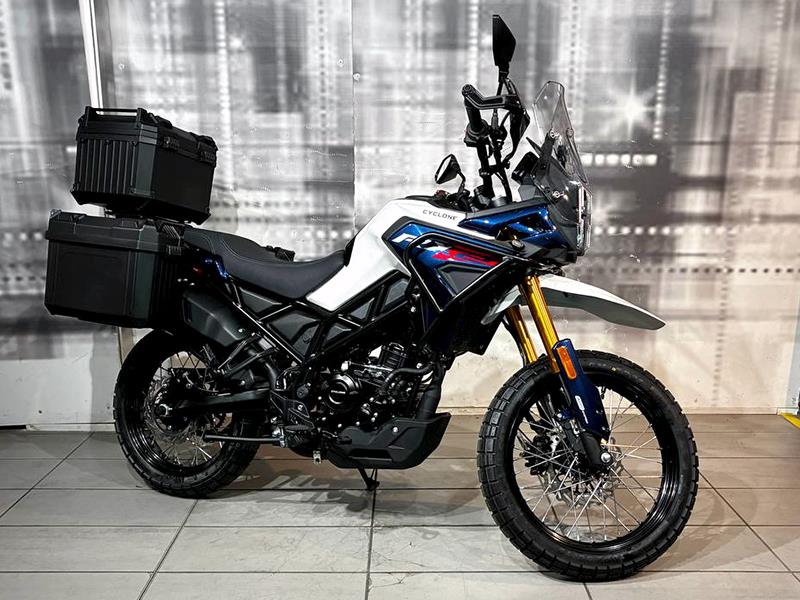 Cyclone RX 2 125 Abs Bianco/Blu nuova - moto crossover