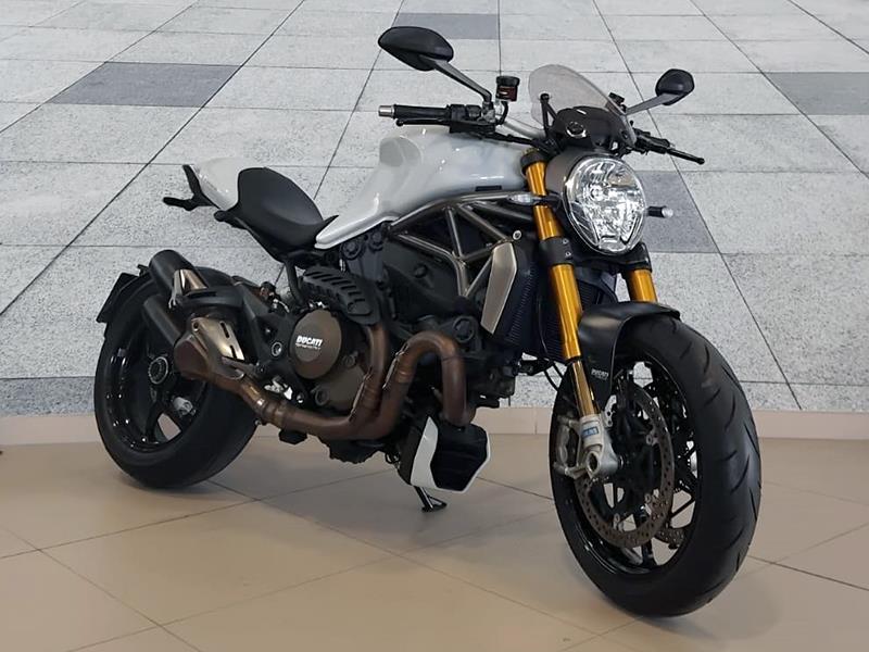 Ducati Monster 1200 S Bianco usata - moto naked