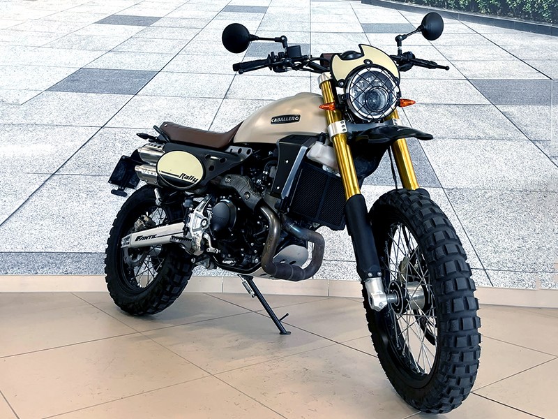 Fantic Motor Caballero Rally 500 Sabbia usata - moto scrambler