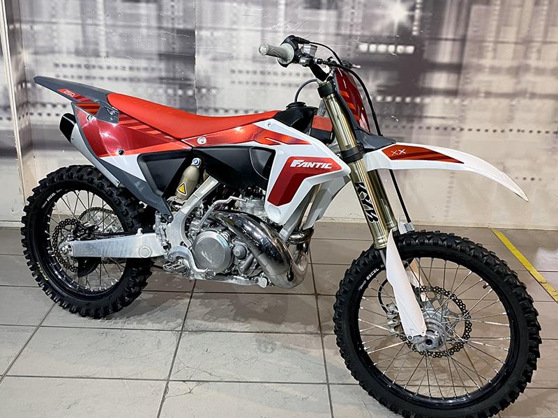 Fantic Motor XX 250 Cross 2T White usata - moto cross