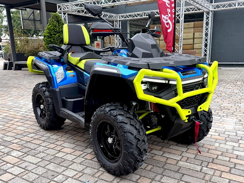 Anther A 650 LQ Deluxe Sky Blu/Neon Green nuovo - quad sport